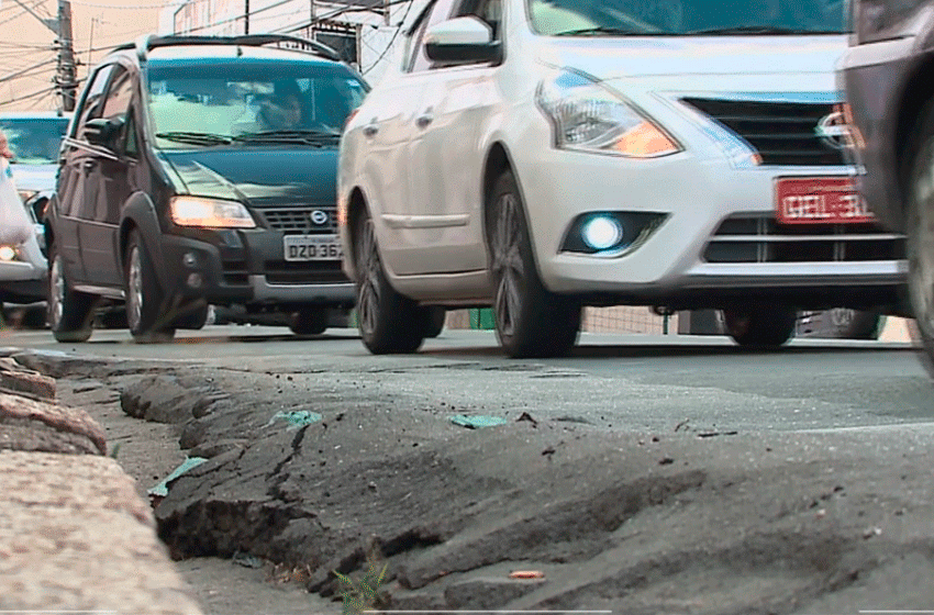 Buracos no asfalto na Zona Norte de Sorocaba preocupam motoristas