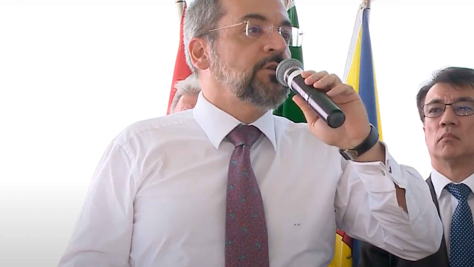 Ministro da Educação, Abraham Weintraub, visita Porto Feliz