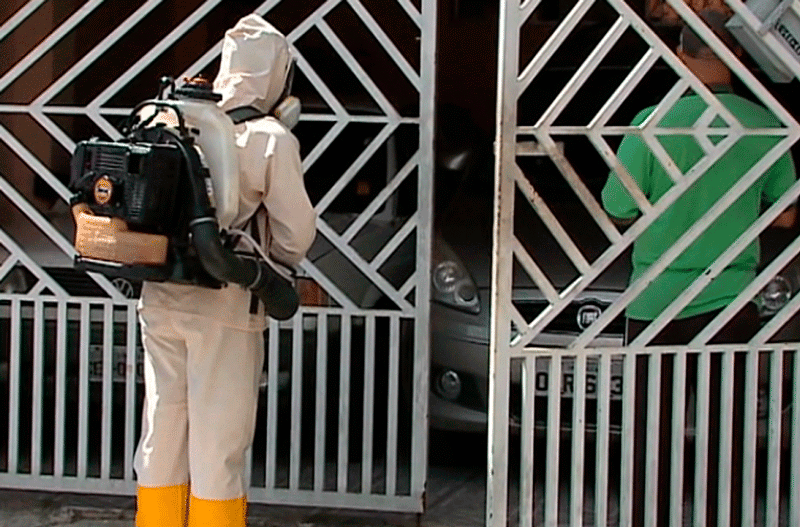 Nebulização é feita em vários bairros de Sorocaba para evitar a dengue