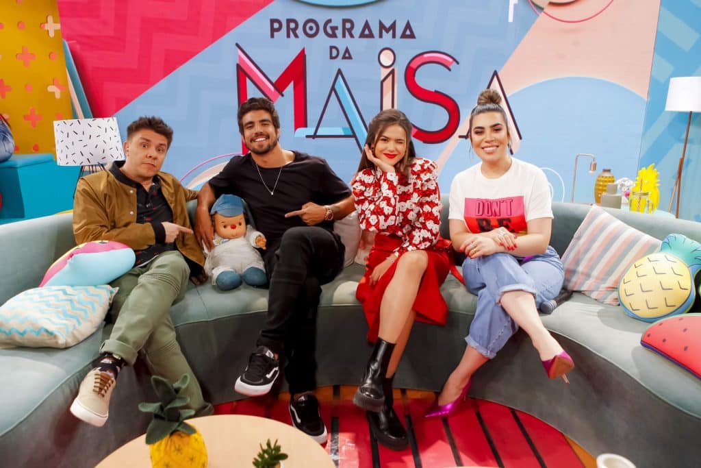 maisa, naiara azevedo, caio castro e 