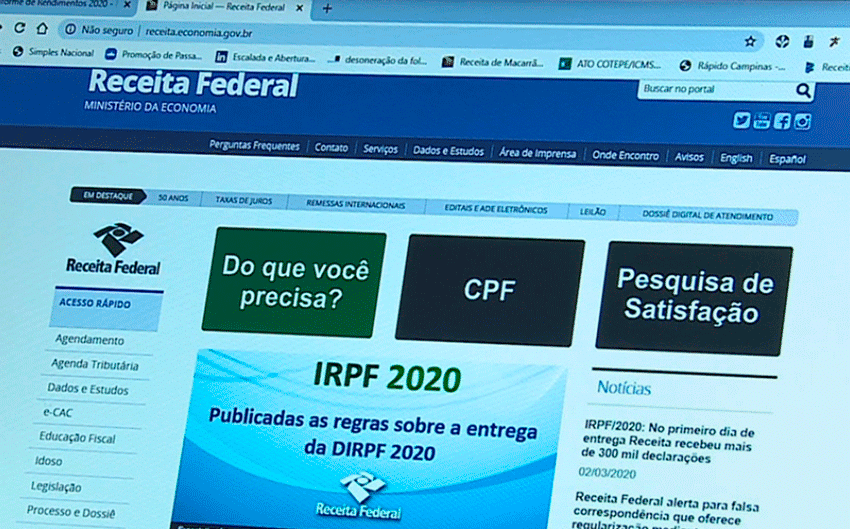 Cerca de 170 mil pessoas devem declarar o imposto de renda em Sorocaba