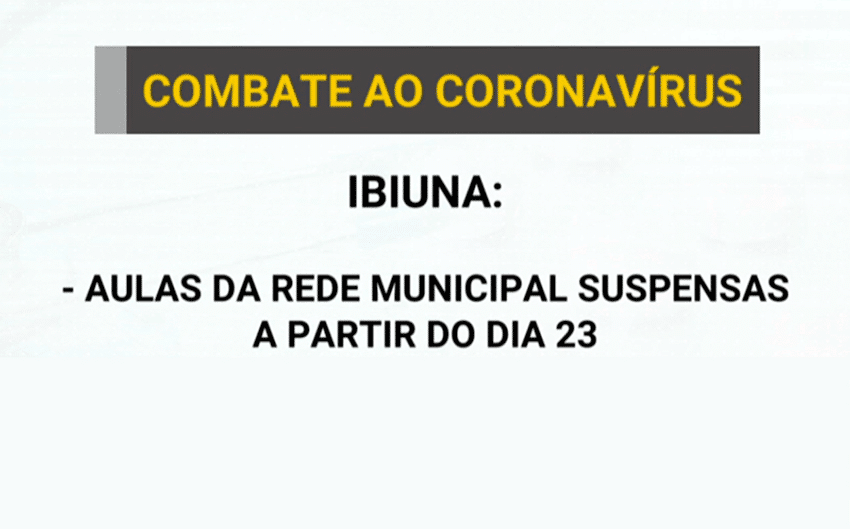 Cidades da região anunciam mudanças por conta do Coronavírus