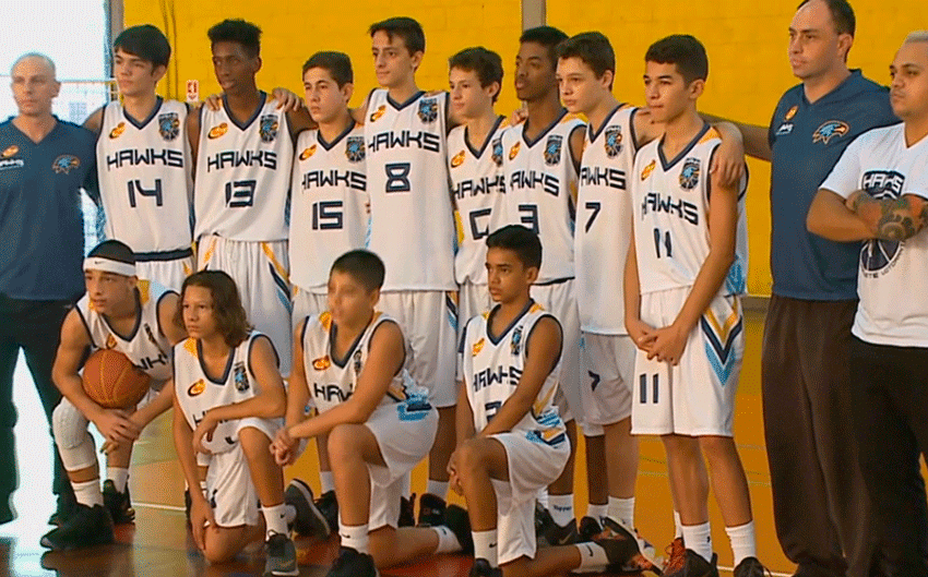 Estreia do basquete Votorantim no Paulista Sub-14