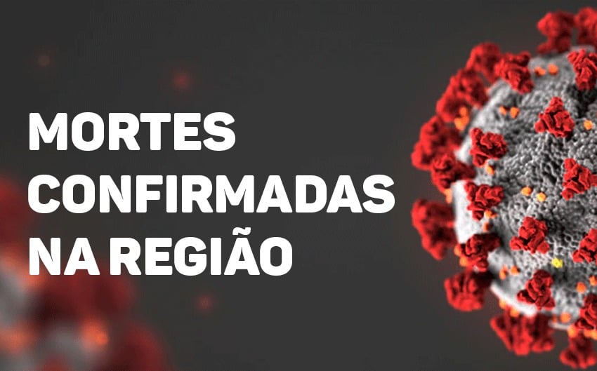 ATUALIZAÇÃO: mortes confirmadas de coronavírus na região