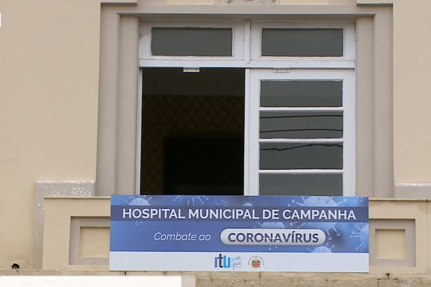 Hospital de campanha de Itu ficará pronto essa semana.