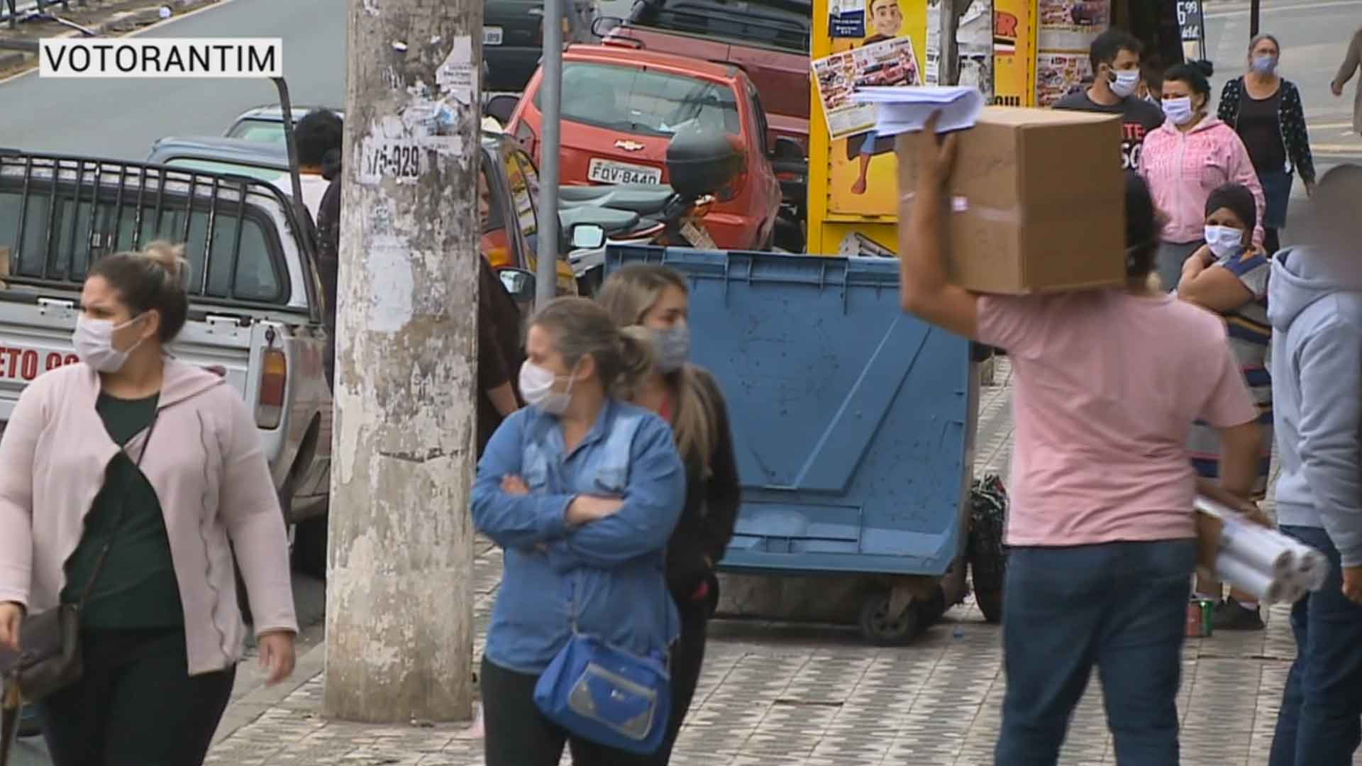 Uso obrigatório de máscara passa a valer em todo o Estado.