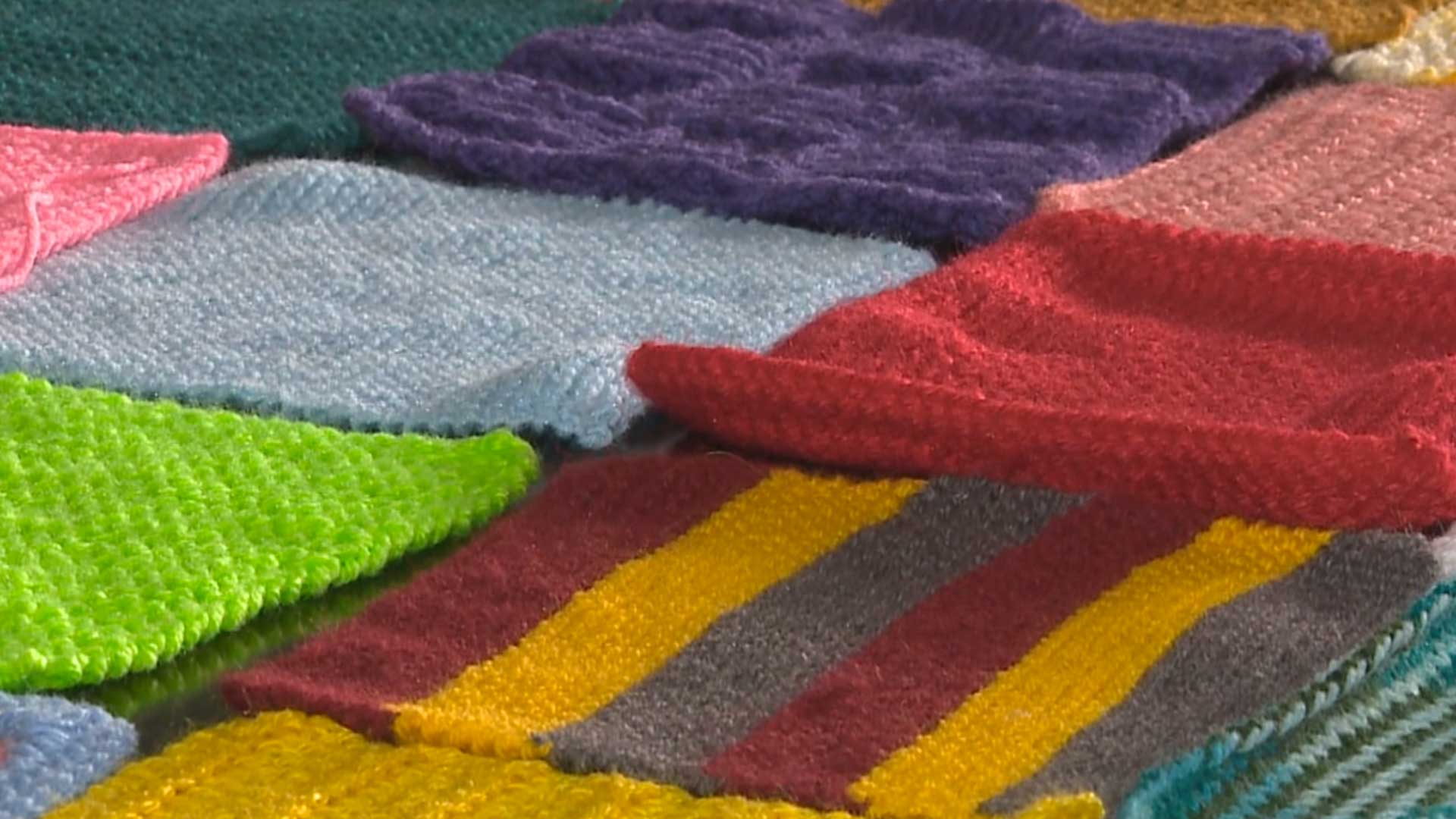 quadradinhos de trico