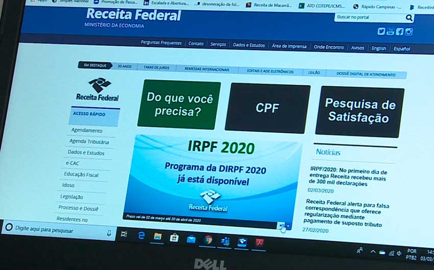 site da receita federal