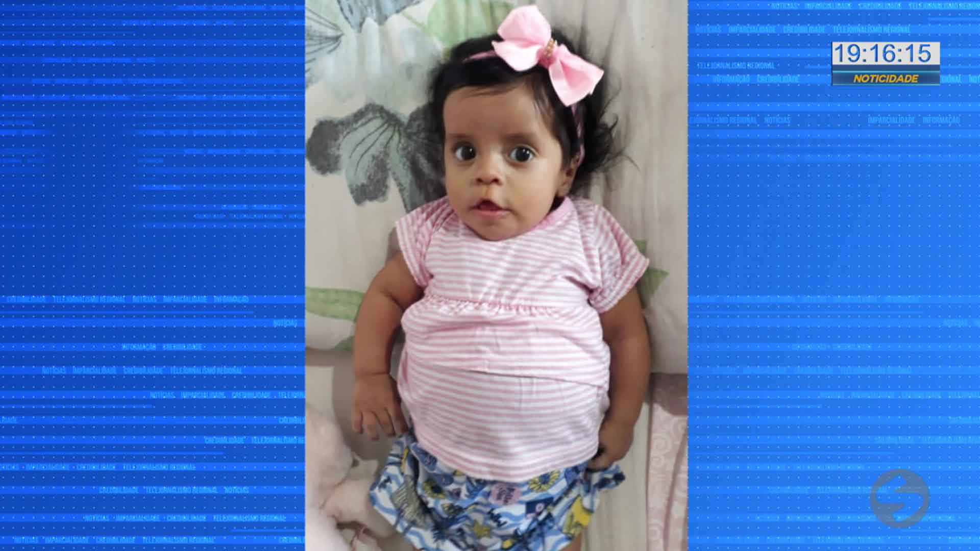 Bebê de 10 meses precisa de transplante