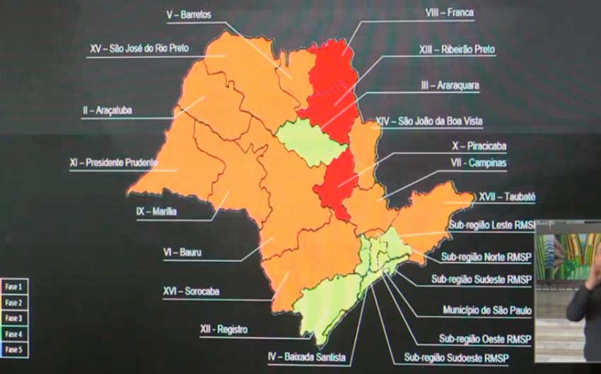 Nova reclassificação por regiões de saúde em todo o Estado