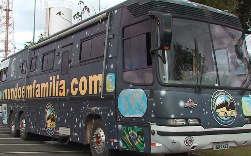 Família de São Roque conhece o mundo com motorhome