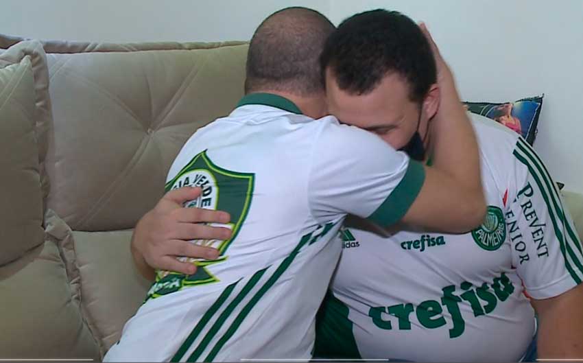 Pai e filho superam covid-19 e passam o dia dos pais juntos