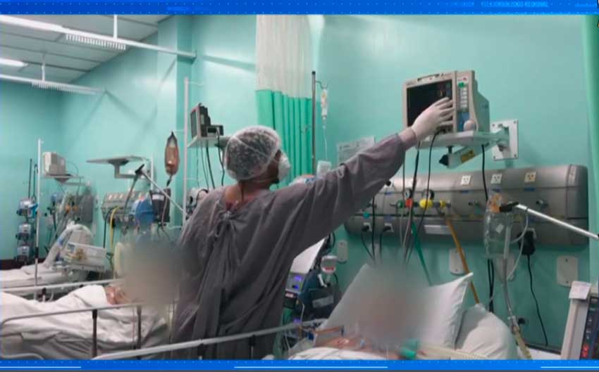 Trabalho dos profissionais da saúde na Santa Casa