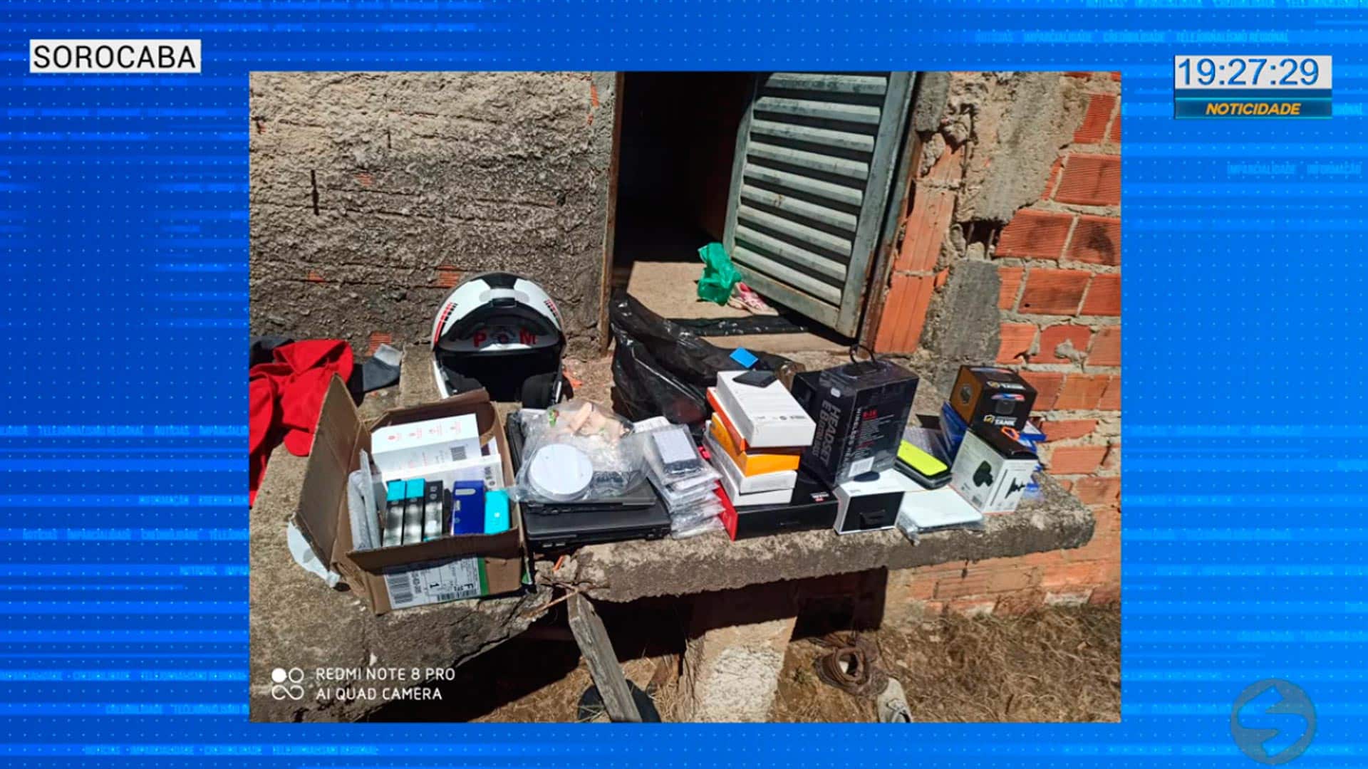 Furto de equipamentos eletrônicos em Sorocaba