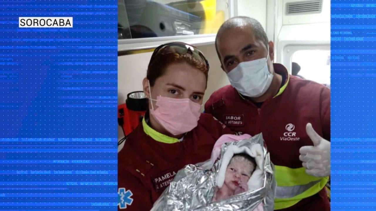 Bebê nasce às margens da rodovia a caminho do hospital