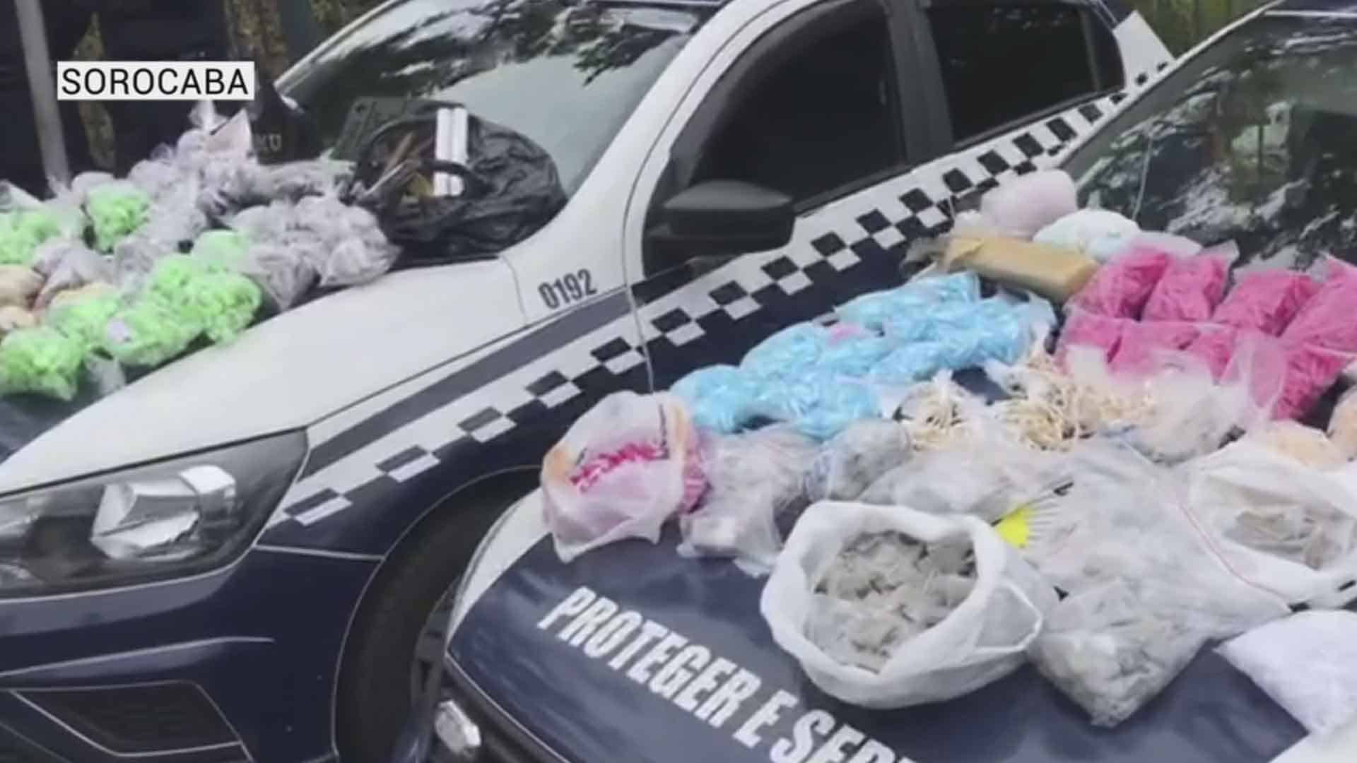 Apreensão de drogas em Sorocaba