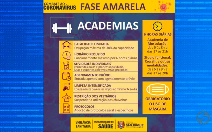 Novos horários do comércio em São Roque