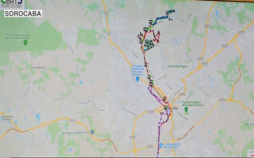 BRT começa a funcionar em Sorocaba