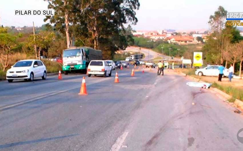 Motociclista morre em acidente em Pilar do Sul