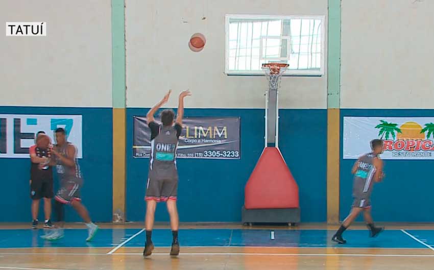 Time de basquete de Tatuí treina em “bolha”