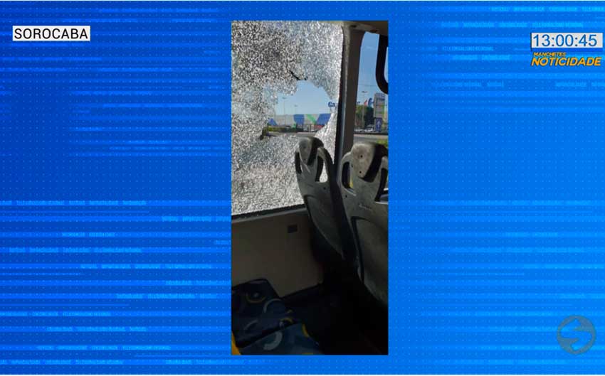 Ataque a um ônibus do BRT Sorocaba