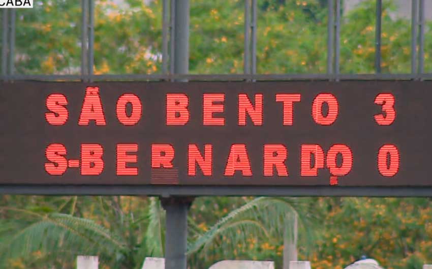 São Bento vence São Bernardo em casa por 3 a 0