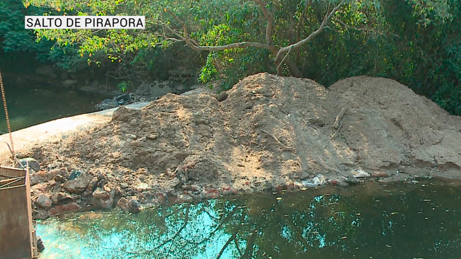 Barragem prejudica captação de água para Araçoiaba da Serra