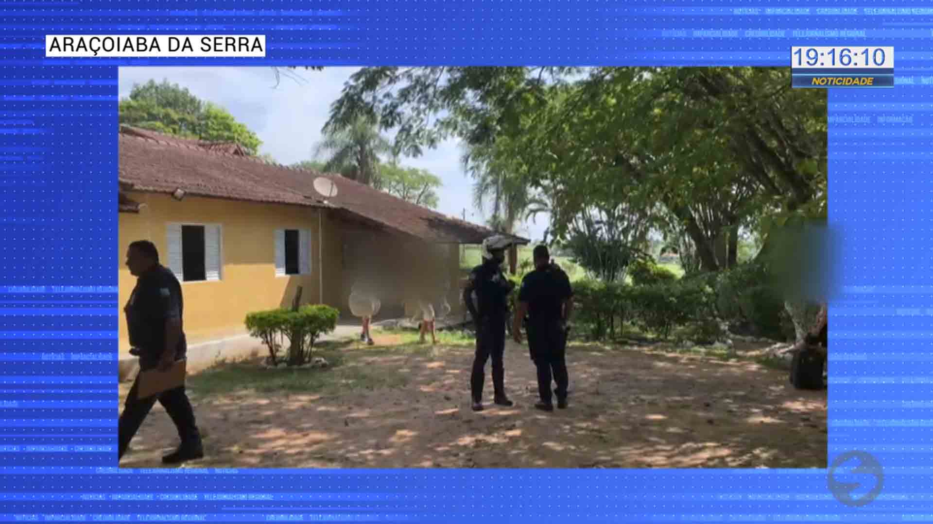 Polícia interdita comunidade terapêutica em Araçoiaba da Serra