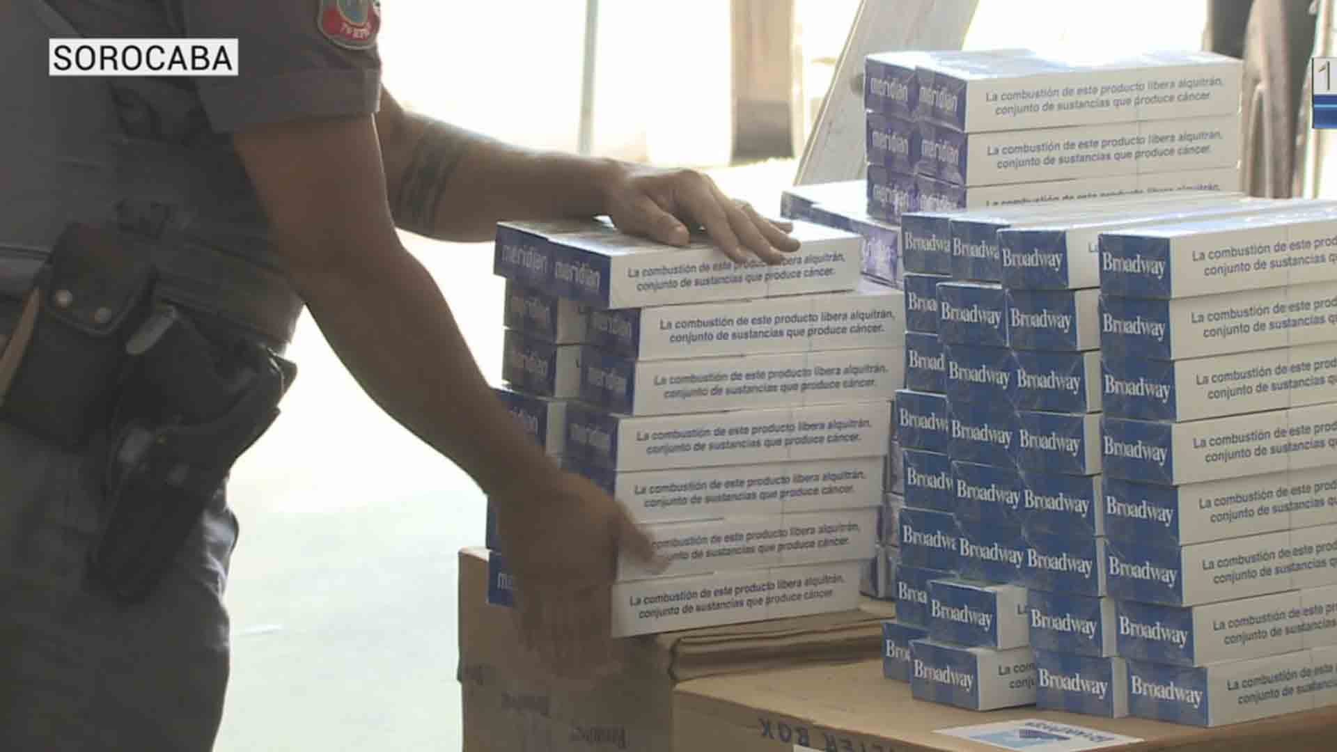 750 maços de cigarros contrabandeados são apreendidos em Sorocaba