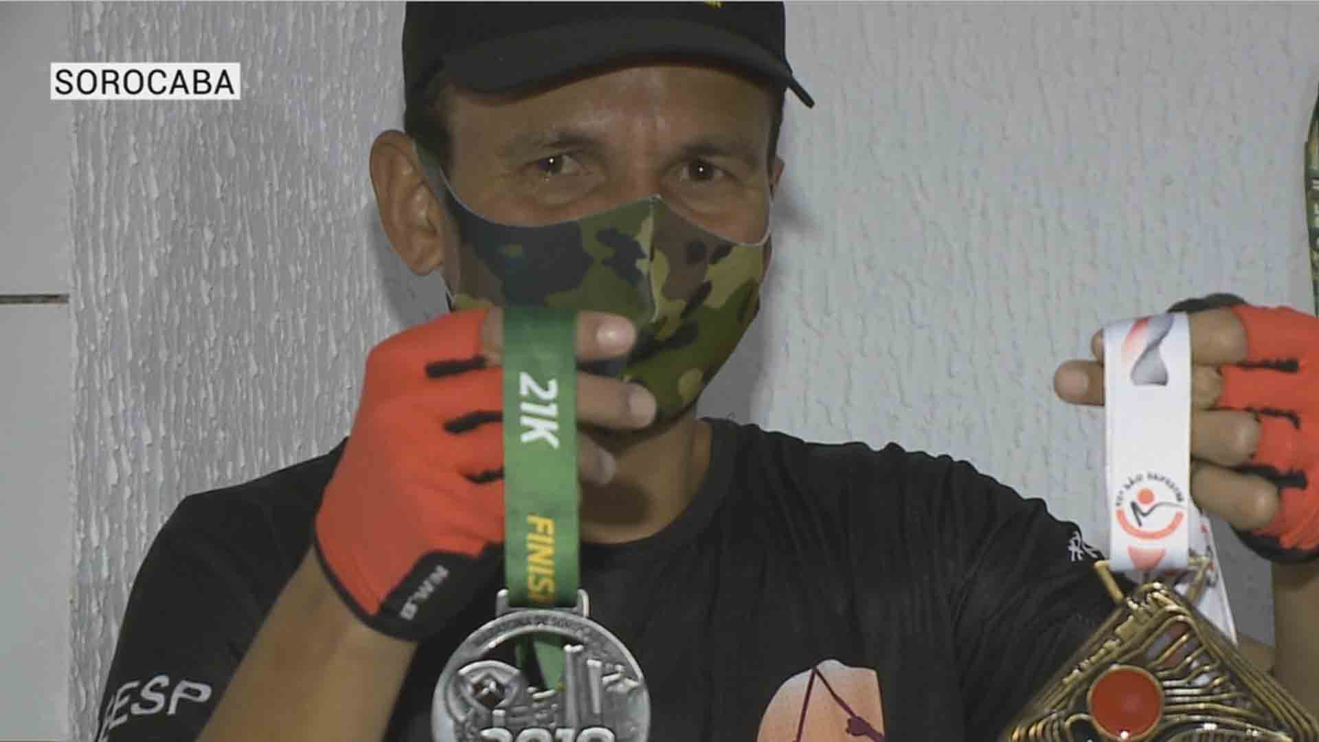 Paratleta de Sorocaba se prepara para corrida de 6 horas