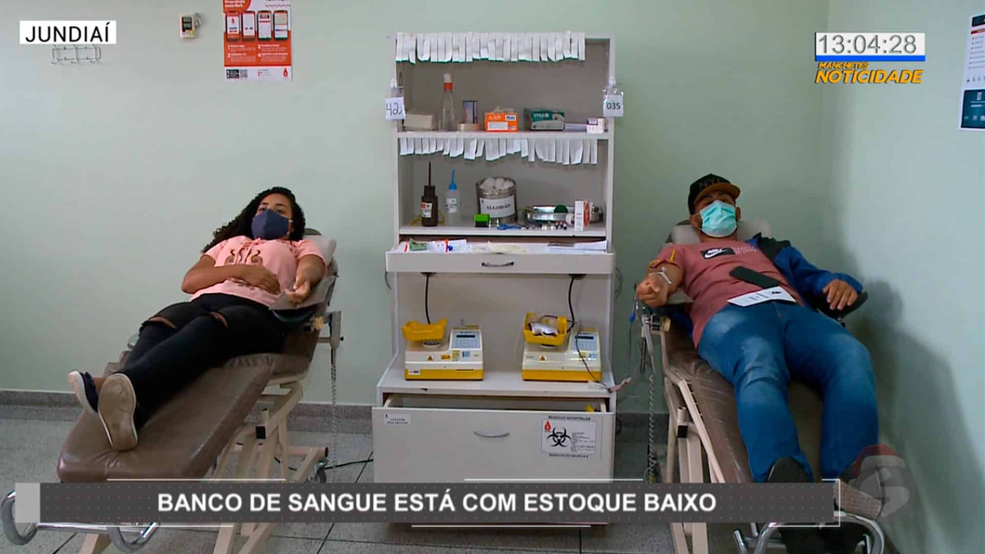 Estoque baixo no banco de sangue em Jundiaí