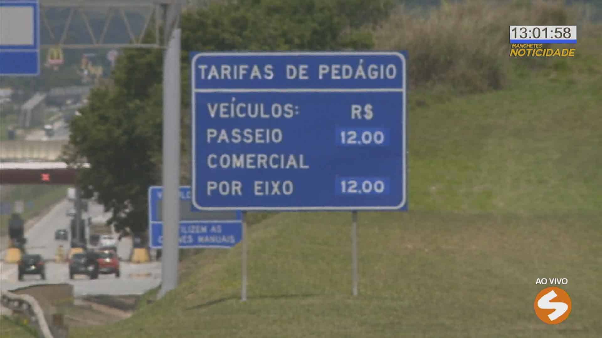 Pedágios ficam mais caros na região de Sorocaba