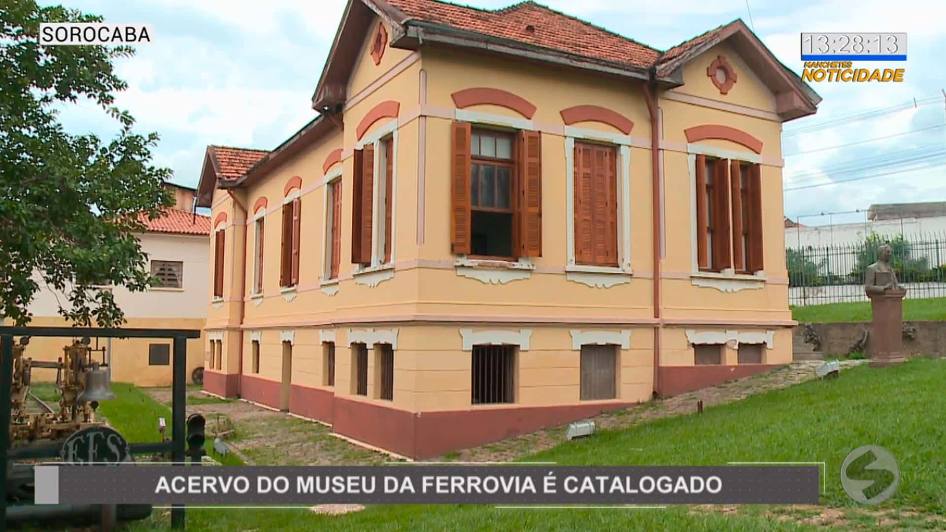 Peças do Museu da Estrada de Ferro Sorocabana são catalogadas