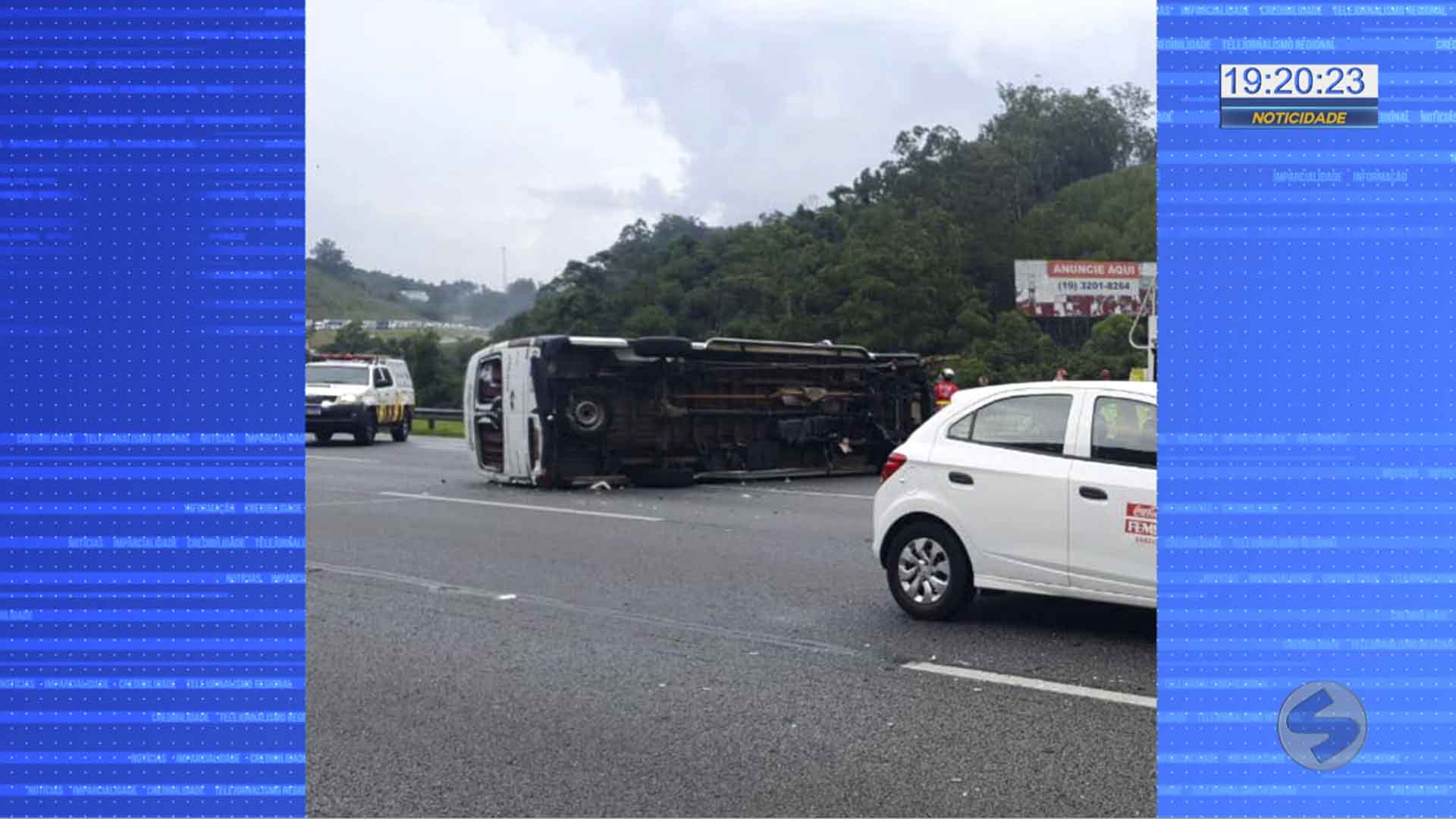 Homem morre em acidente na Rodovia dos Bandeirantes