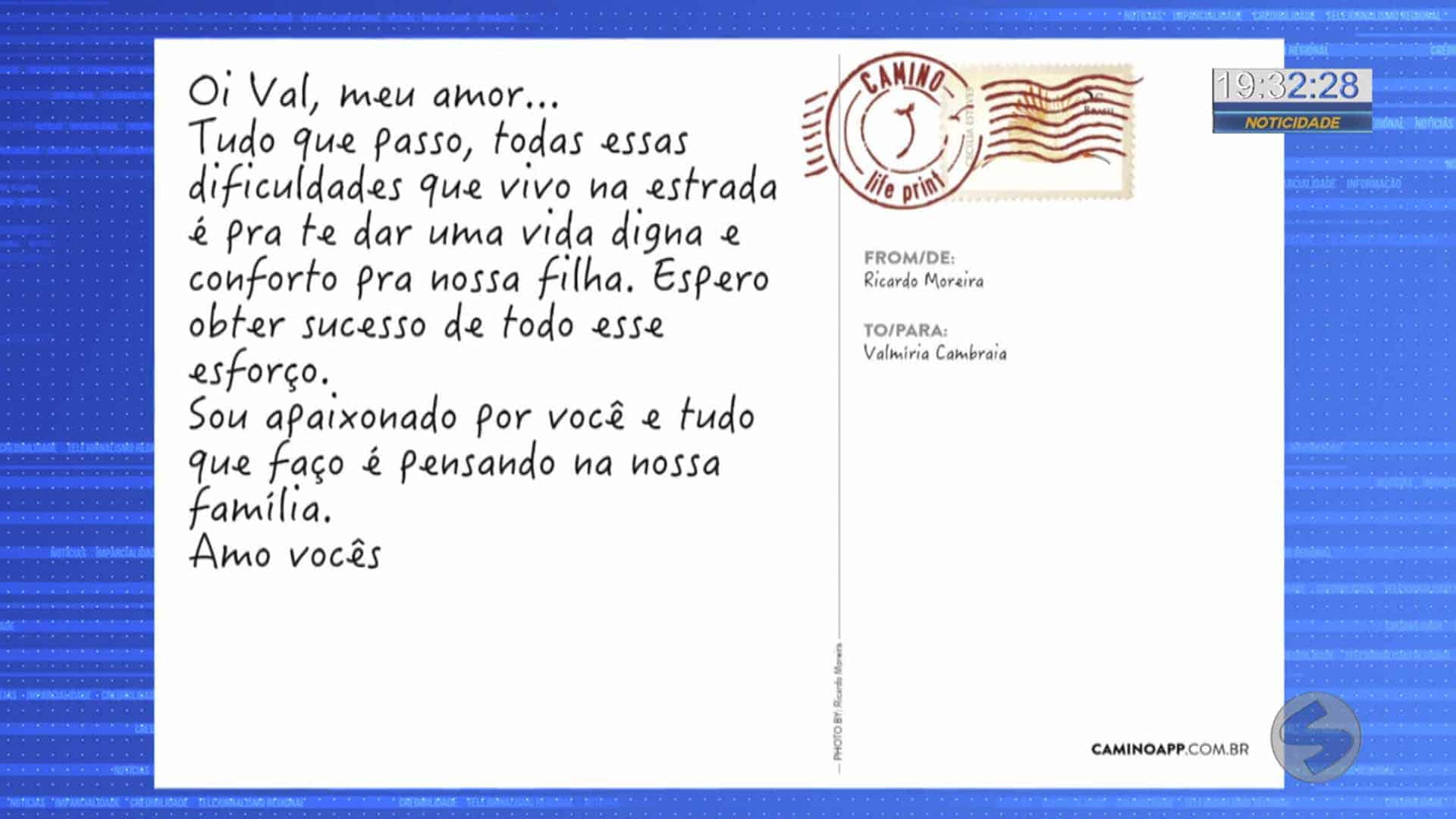 carta caminhoneiro