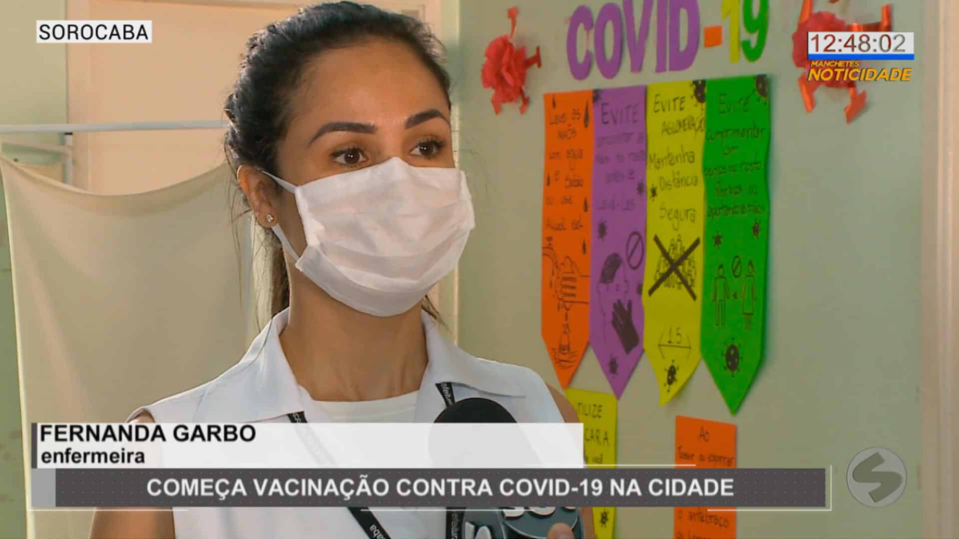 Começa a vacinação em Sorocaba