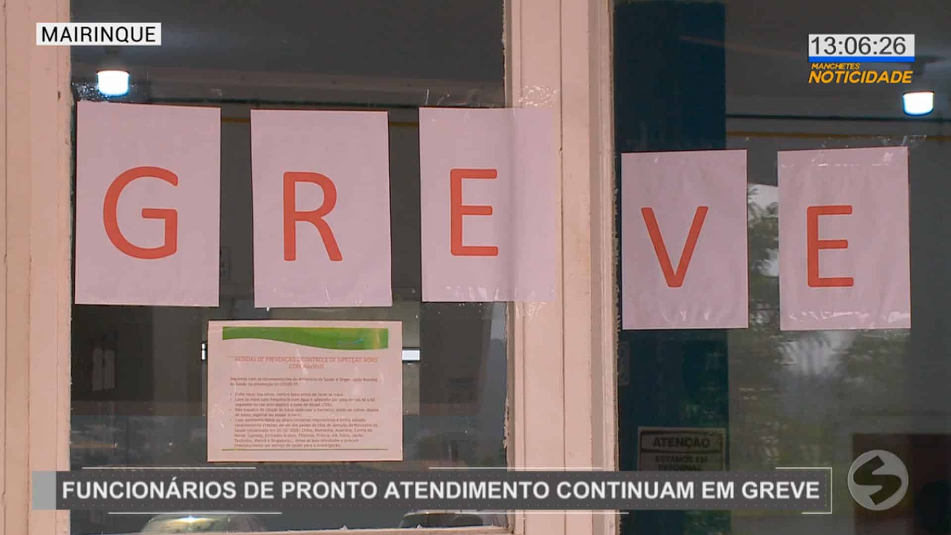 Pronto atendimento de Mairinque está em greve