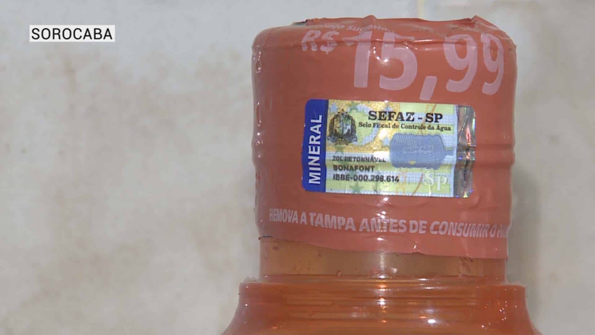 Galões de água mineral ganham selo de qualidade