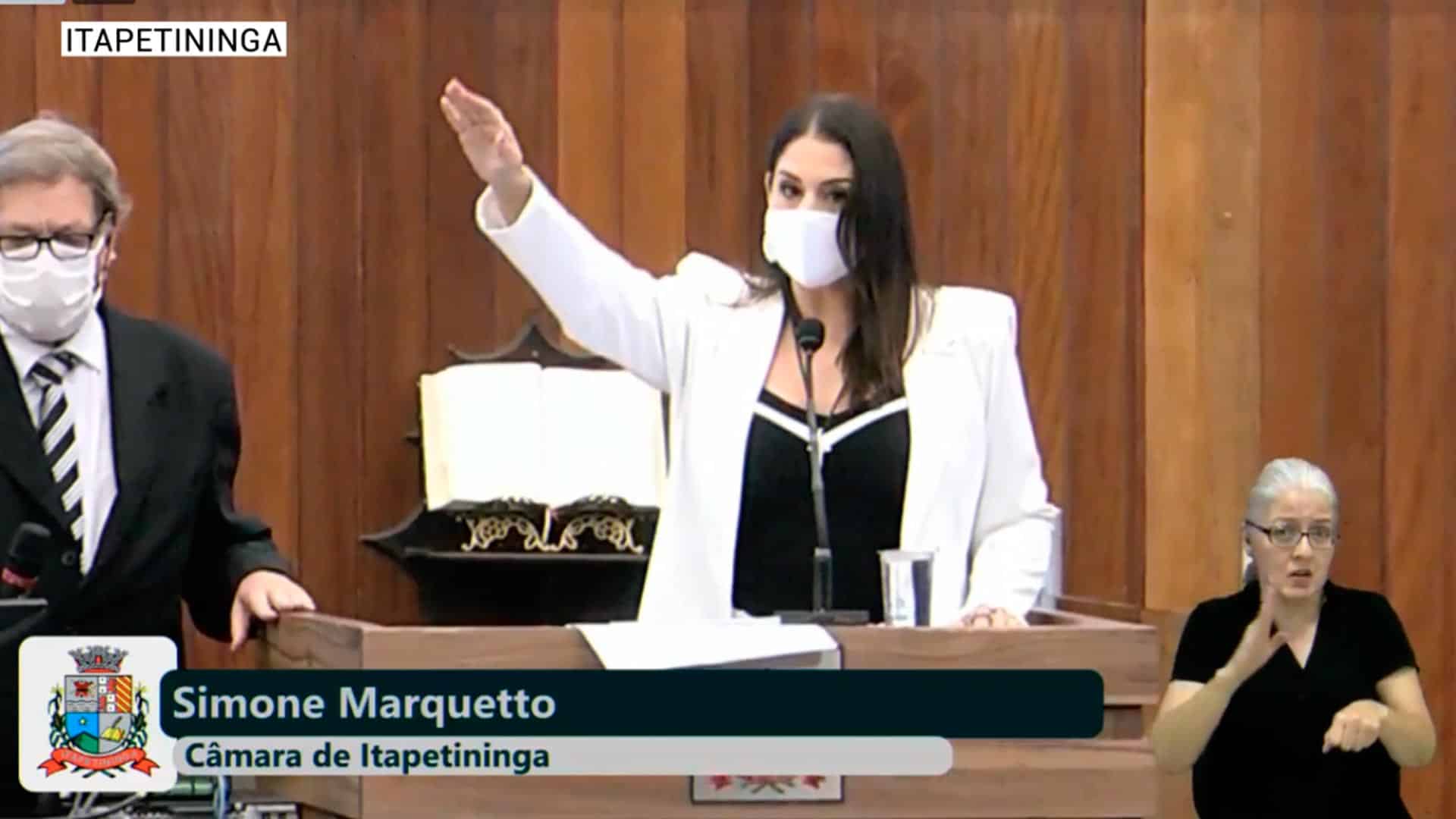 Simone Marquetto toma posse em Itapetininga