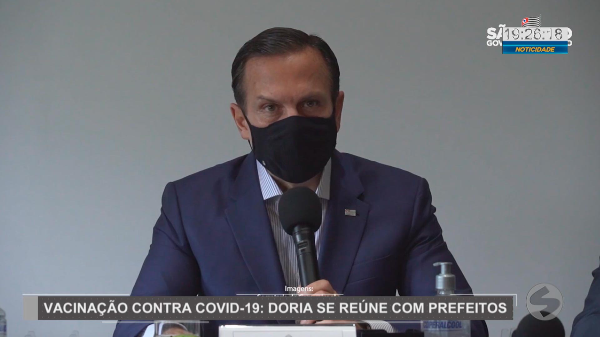 Governo de SP apresenta a prefeitos o Plano Estadual de Imunização contra a COVID-19