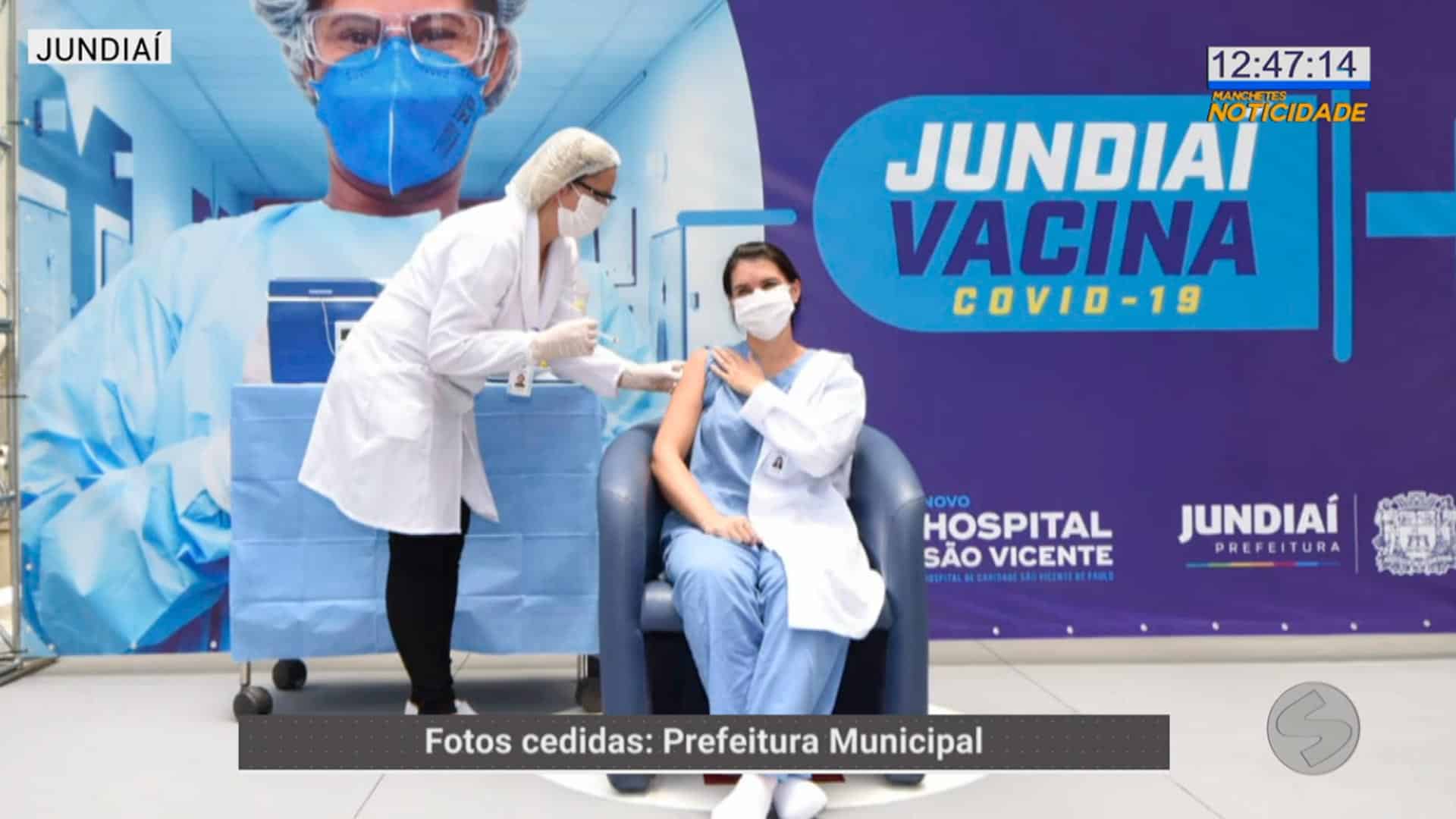 Jundiaí inicia a vacinação contra o coronavírus