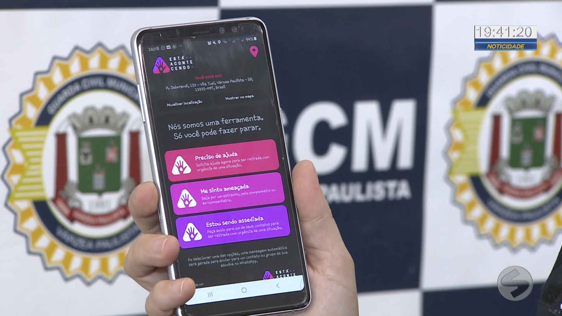 Aplicativo para ajudar mulheres vítimas de violência em Várzea Paulista