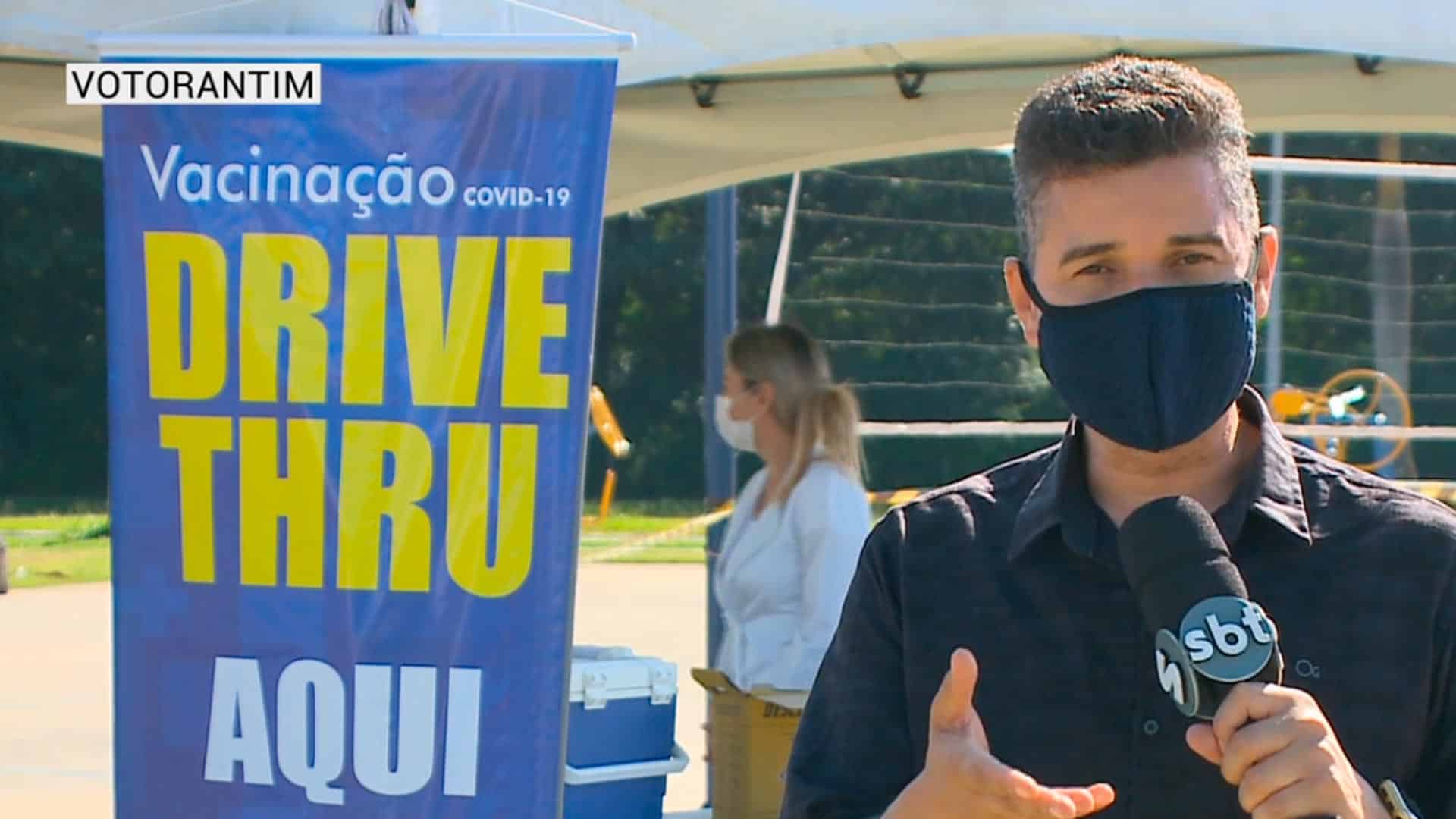 Começa a vacinação para idosos a partir de 85 anos em Votorantim