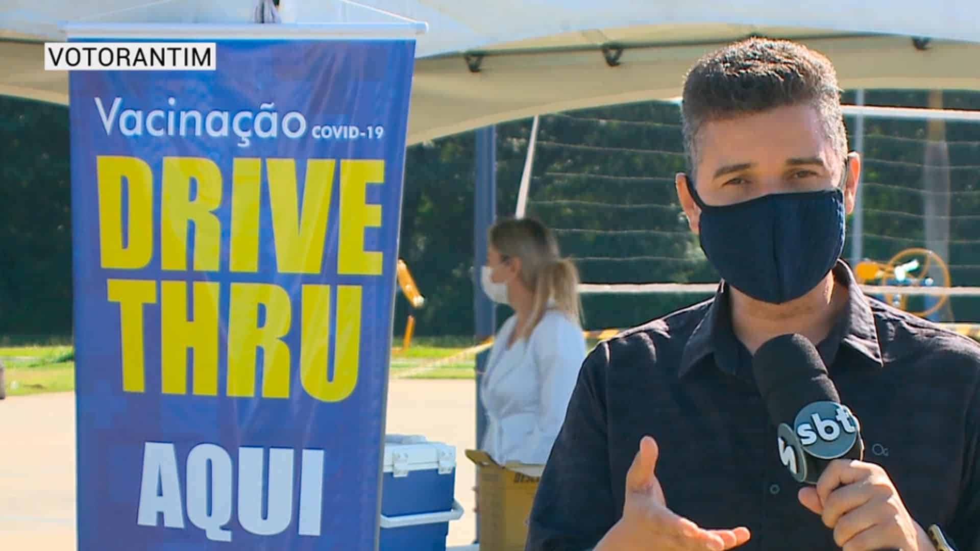 Começa a vacinação para idosos a partir de 85 anos em Votorantim