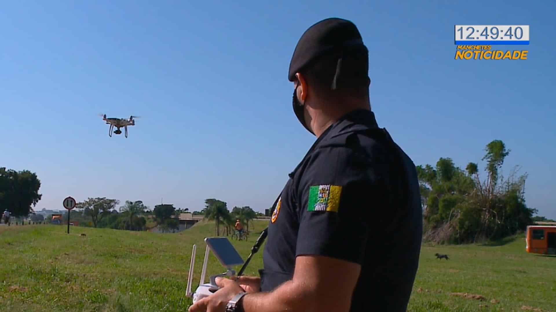 Prefeitura de Boituva usa drone para fiscalizar chácaras