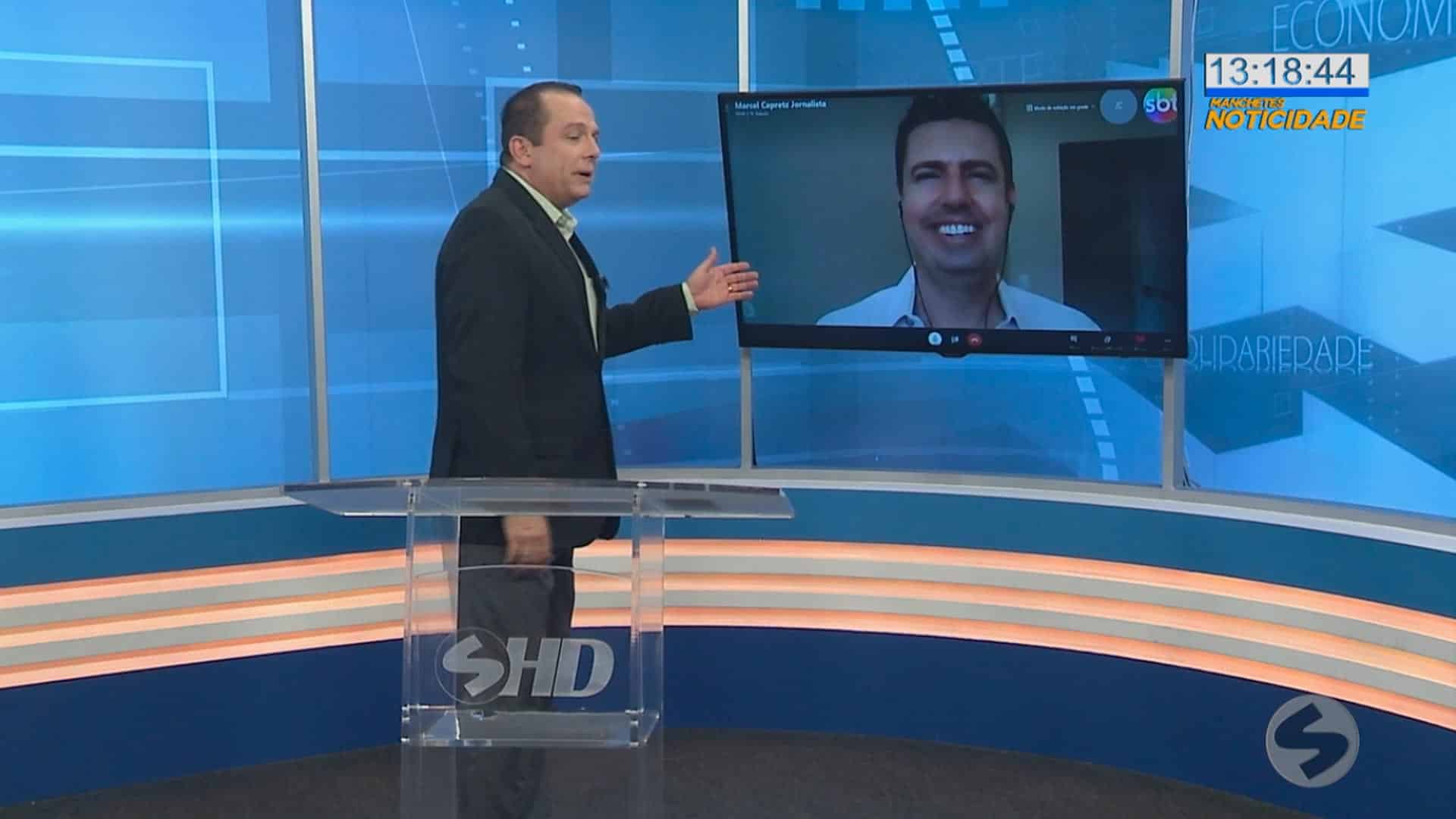 Marcel Capretz fala sobre esporte no manchetes Noticidade