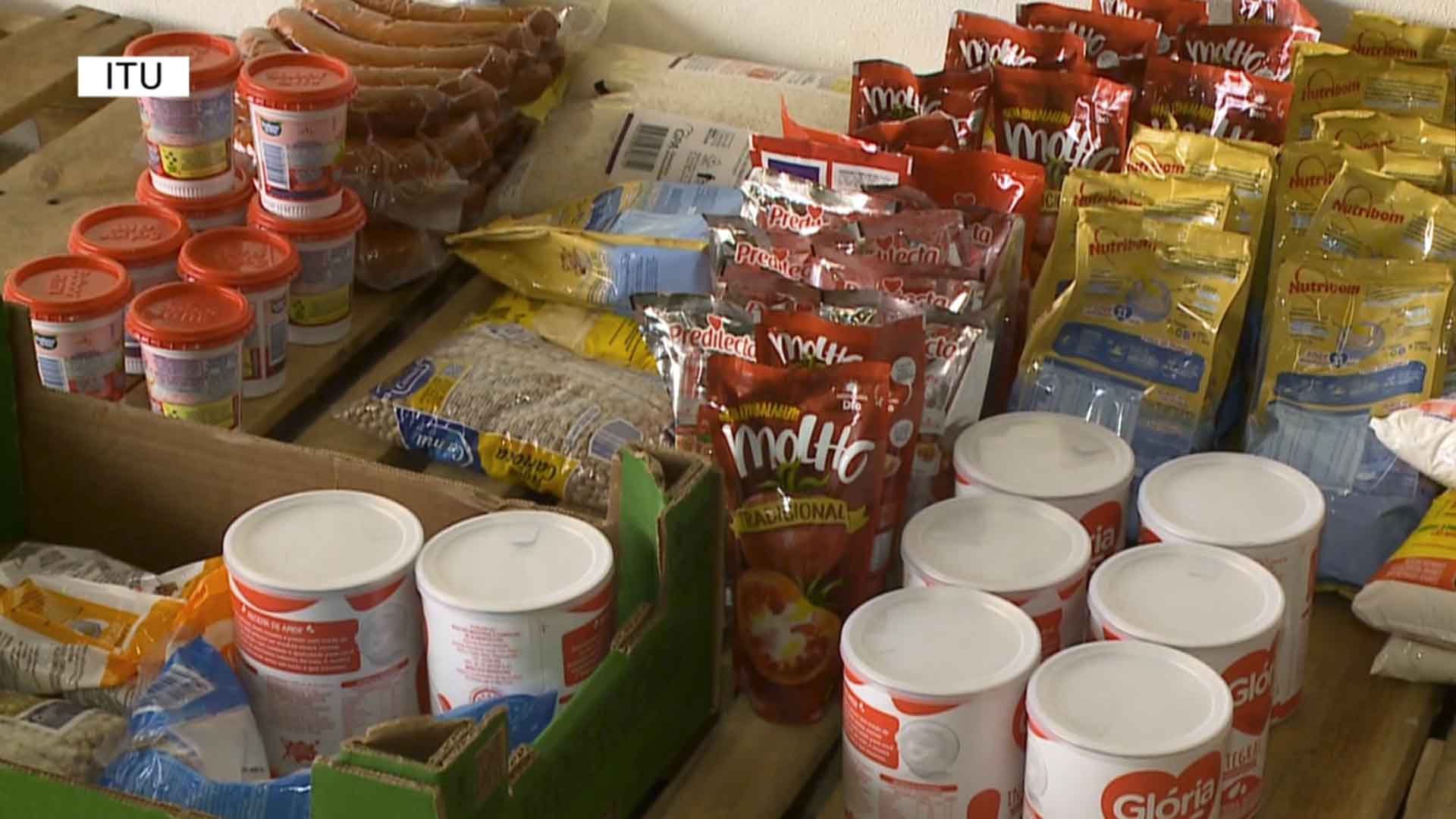 Itu realiza campanha de arrecadação de alimentos