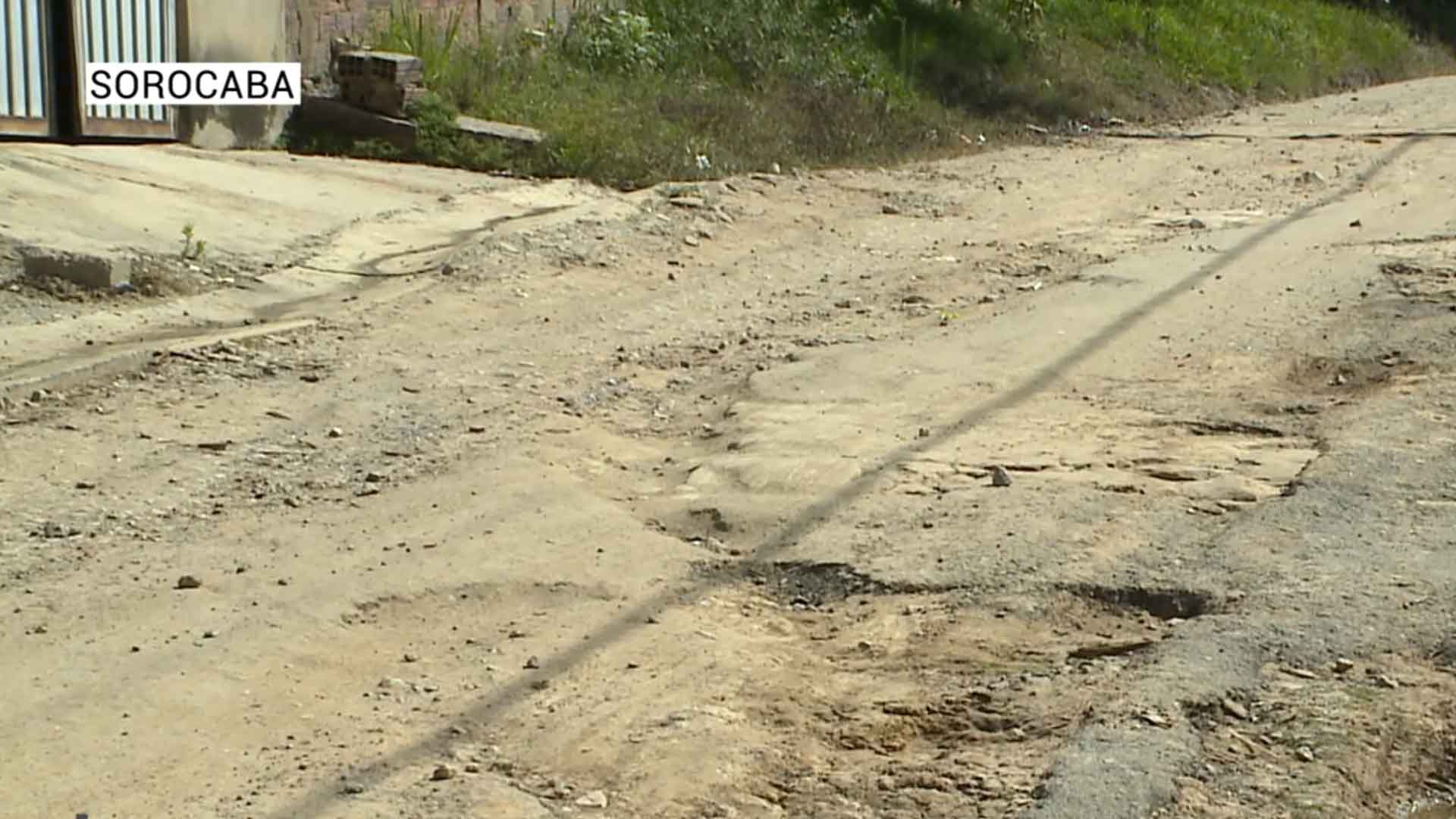 Buracos na Zona Norte de Sorocaba