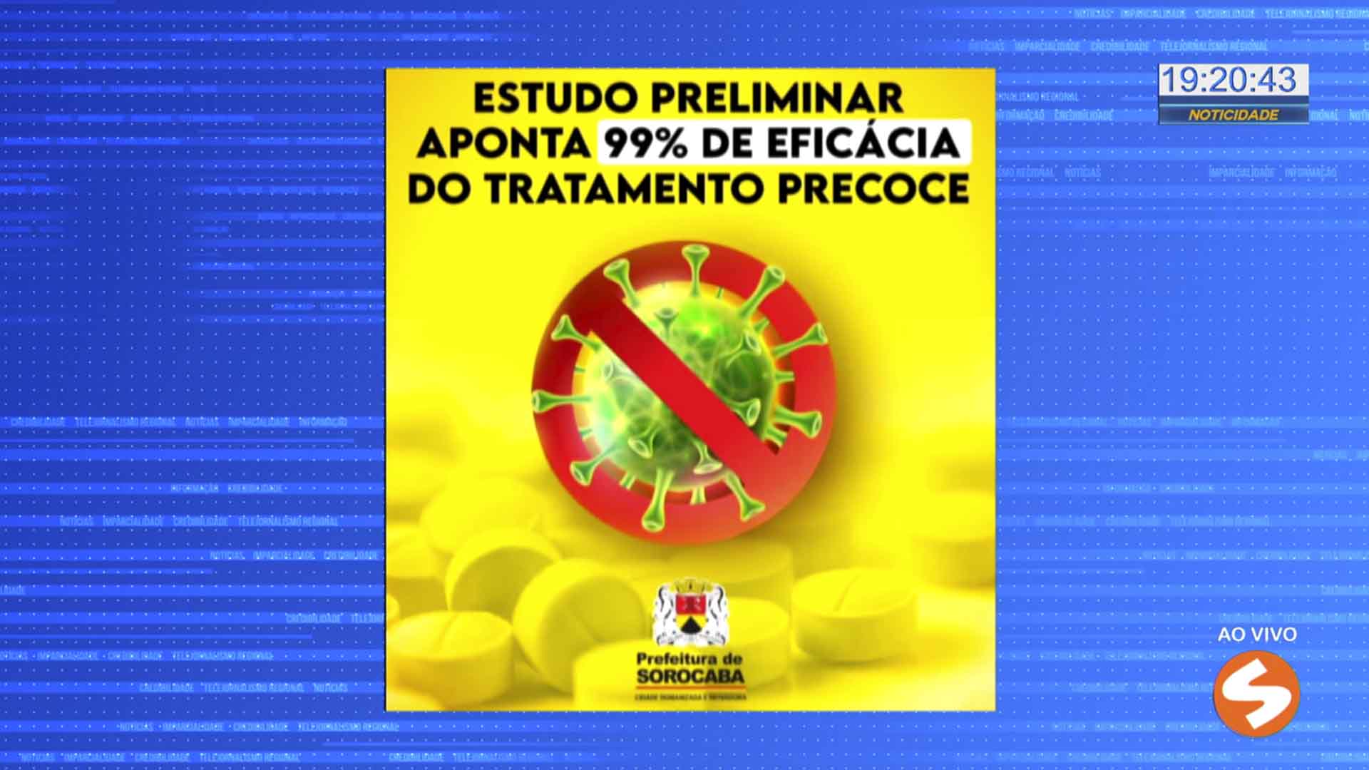 Postagem da Prefeitura de Sorocaba sobre tratamento “precoce” gera polêmica