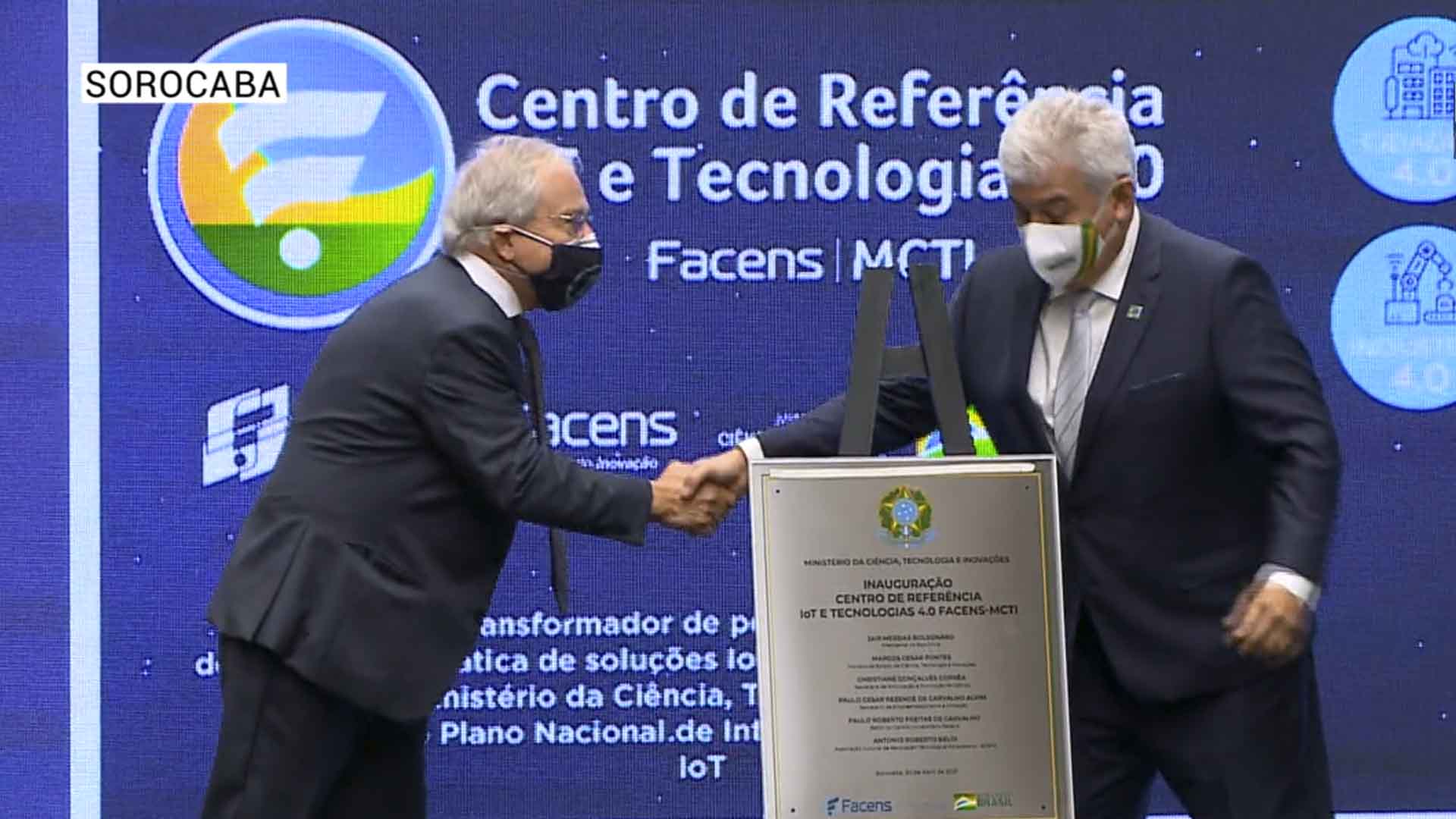 Ministro Marcos Pontes visita Sorocaba